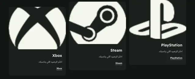 معاينة قسم اختيارات بمسار مختلف.